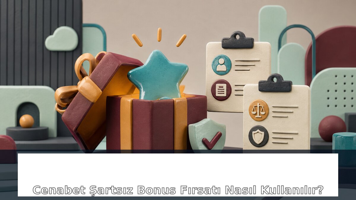 Cenabet Şartsız Bonus Fırsatı Nasıl Kullanılır konusunda Cenabet açıklama görseli